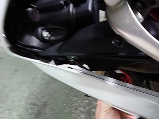 848EVO remove airduct cover