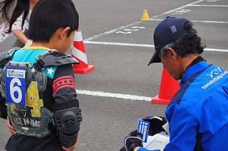 ヤマハ親子バイク教室 お疲れ様ー