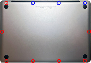 MacBook Pro 15 Mid2010 底面パネル