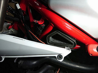 848EVO remove airduct cover